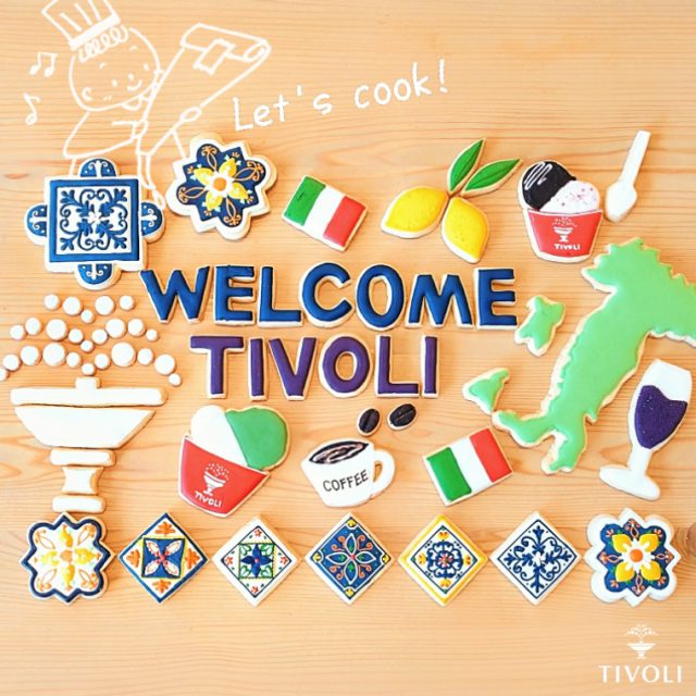 ＼アイシングクッキーで、Welcome to TIVOLI🌈／